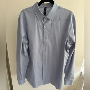 lululemon athletica Light Blue Men's Dress Shirt